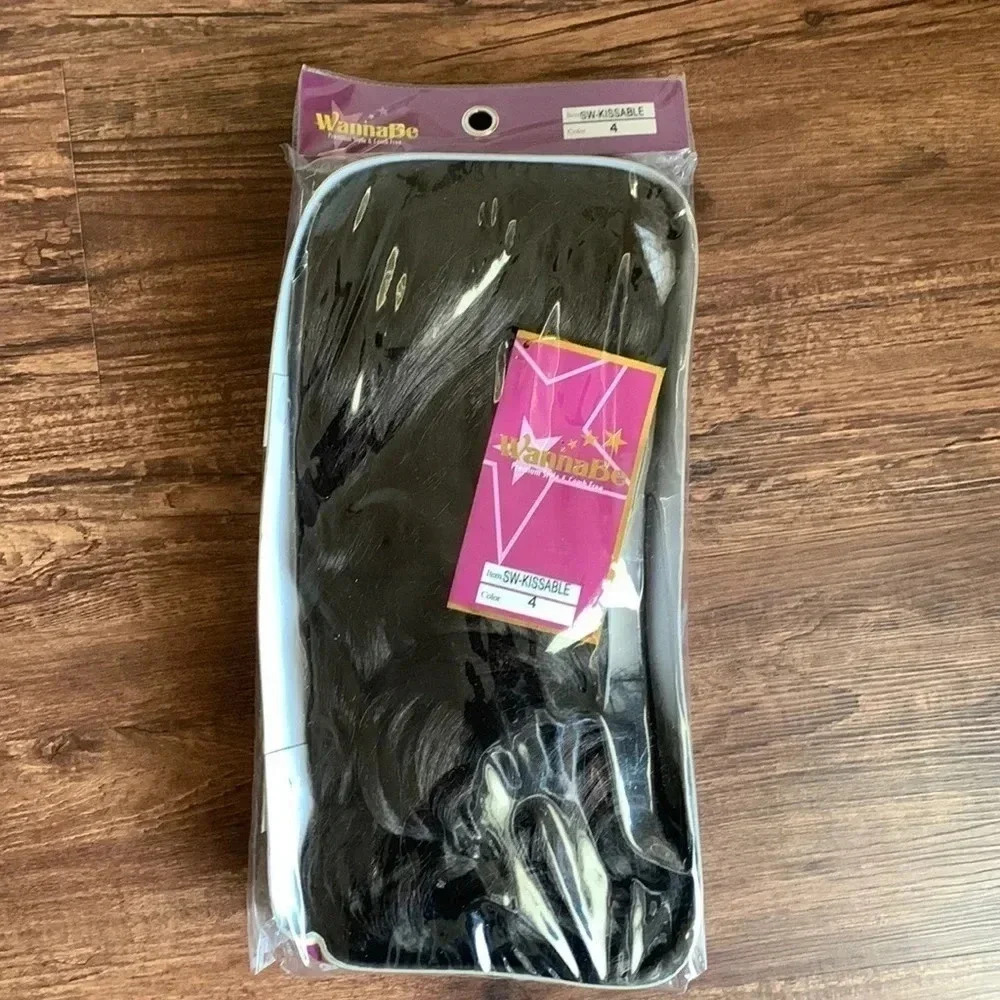 WannaBe Synthetic Wig Medium Dark Brown